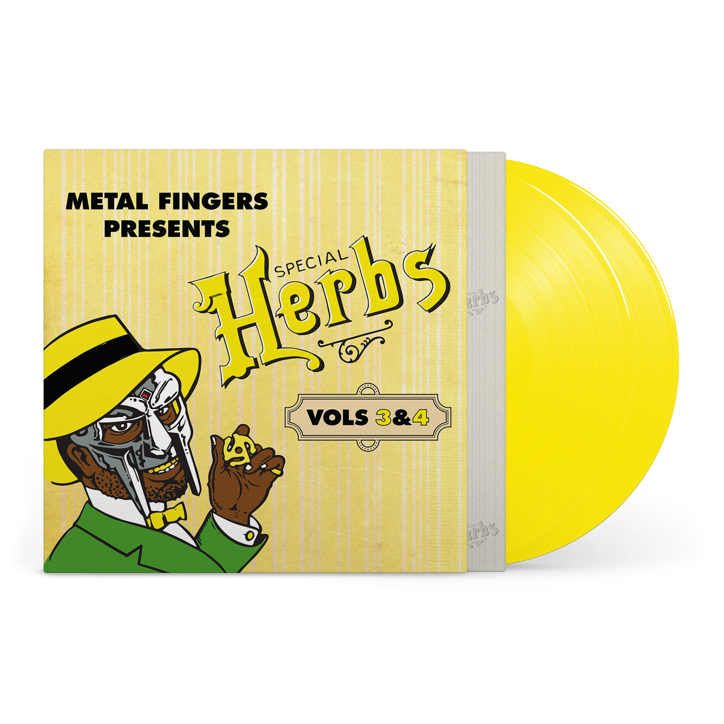 MF DOOM  Metal Fingers Presents: Special Herbs Vol. 3 & 4 [2LP Lemon Yellow]