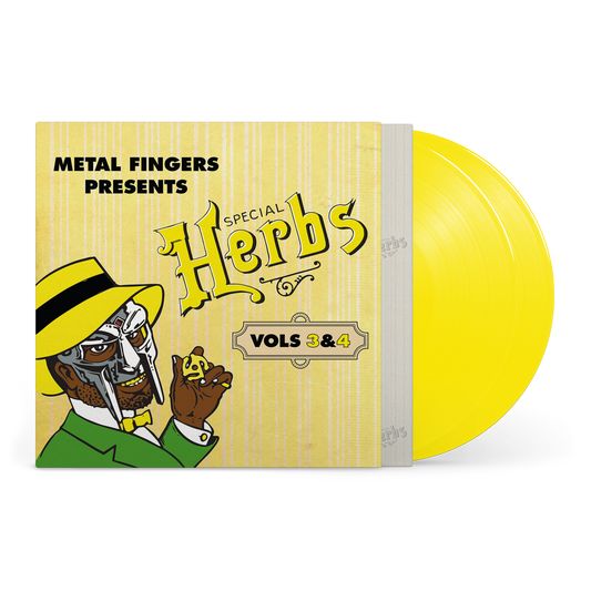 MF DOOM  Metal Fingers Presents: Special Herbs Vol. 3 & 4 [2LP Lemon Yellow]