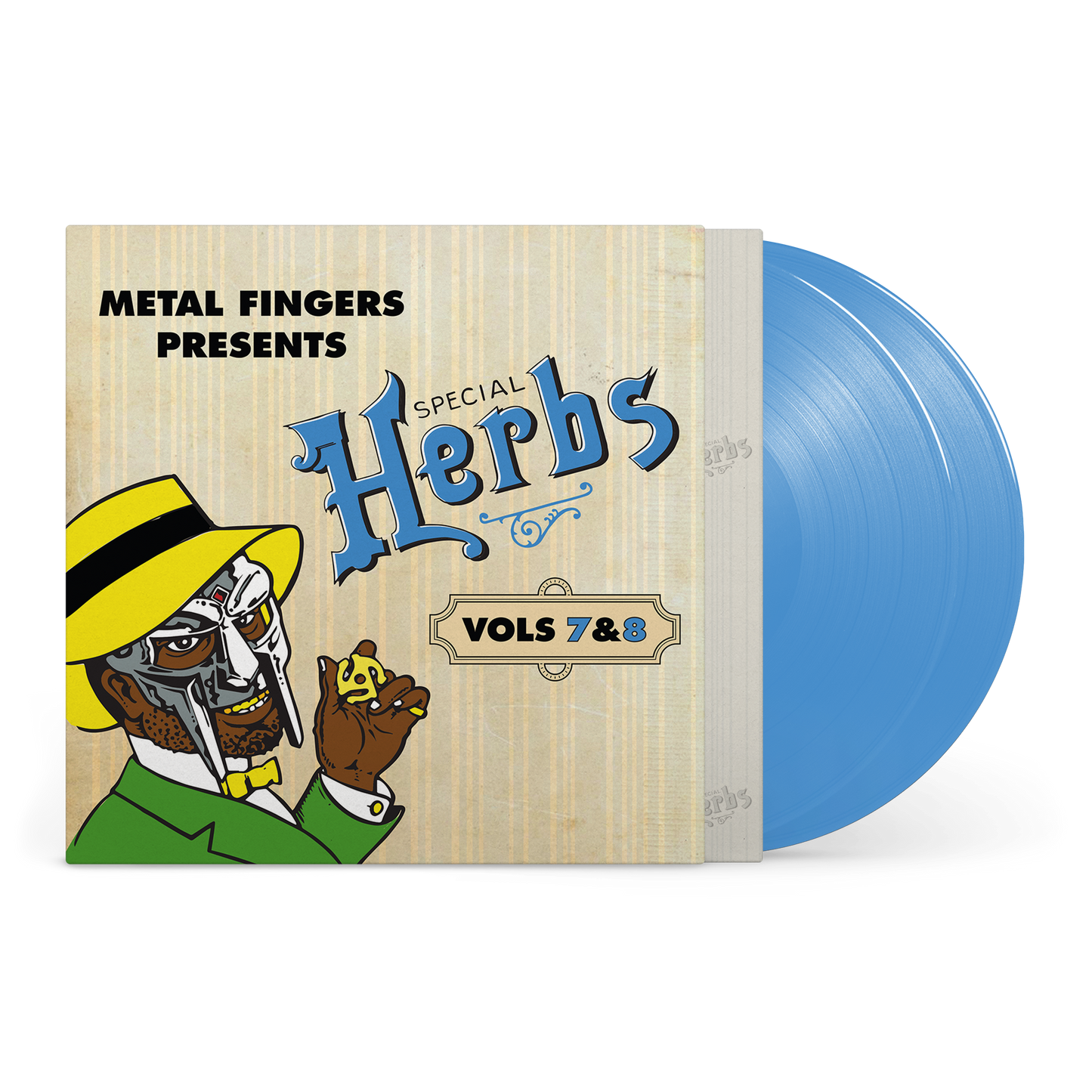 MF DOOM - Metal Fingers Presents: Special Herbs Vol. 7 & 8 [2LP Sky Blue]