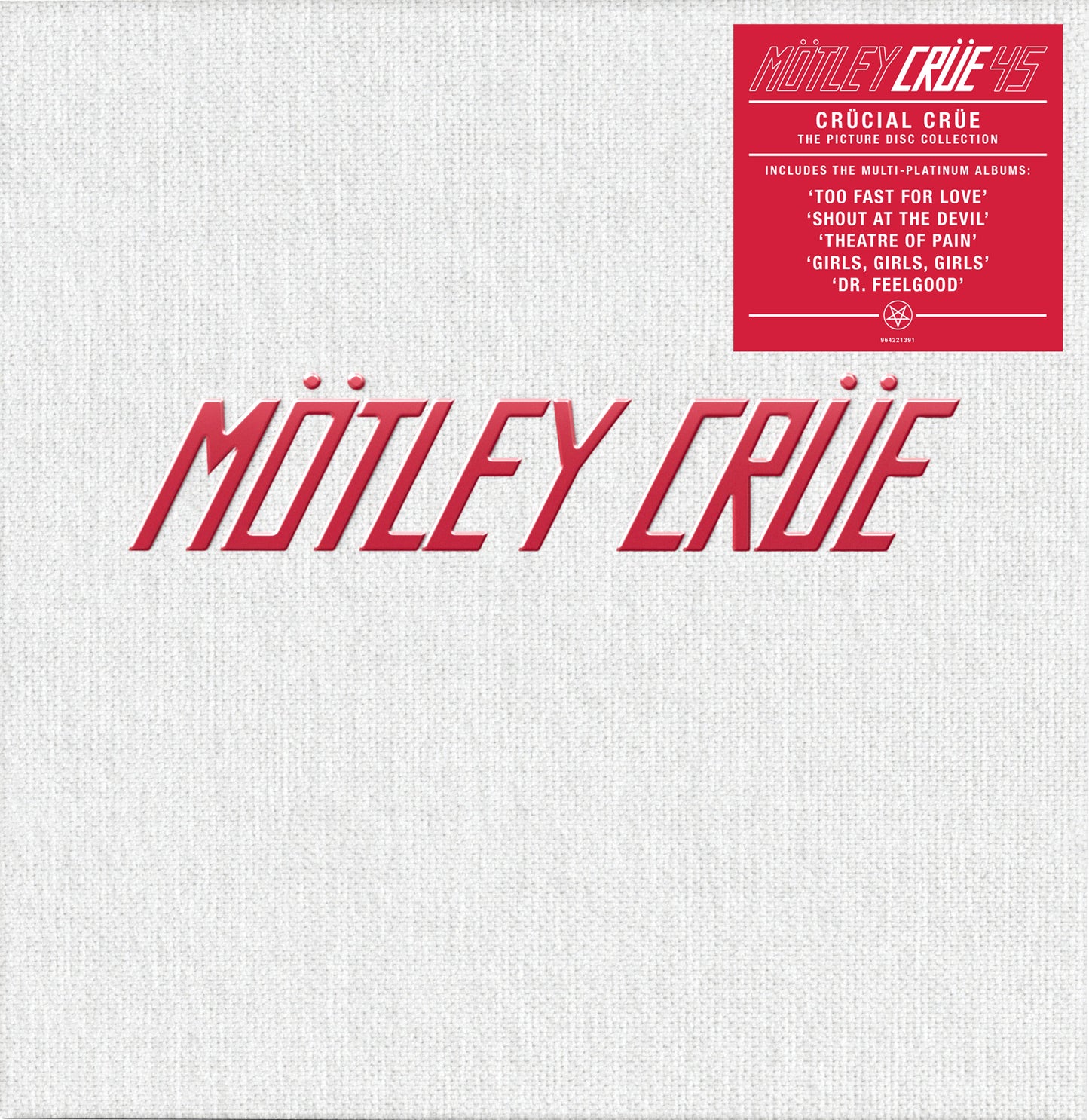Motley Crue - Crucial Crue (45th Anniversary 5LP Box Set) [Picturediscs]