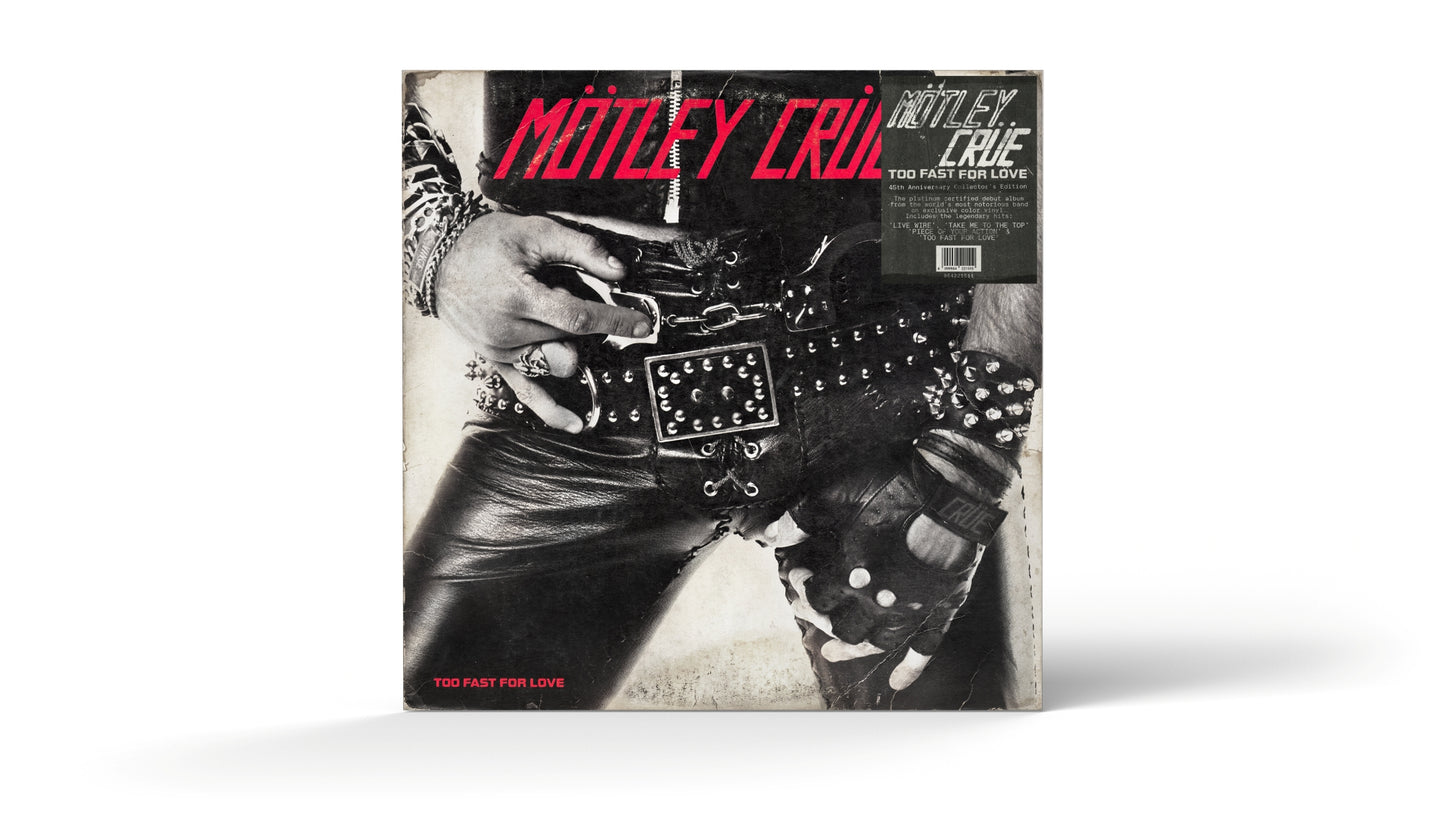 Mötley Crüe - Too Fast For Love (45th Anniversary Collection) (2026 Remaster) [LP Red/Black]