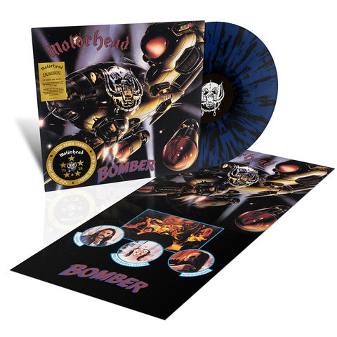 Motorhead - Bomber (50th Anniversary) [Turquoise & Blue Splatter LP - Poster also included] (ONE PER PERSON)