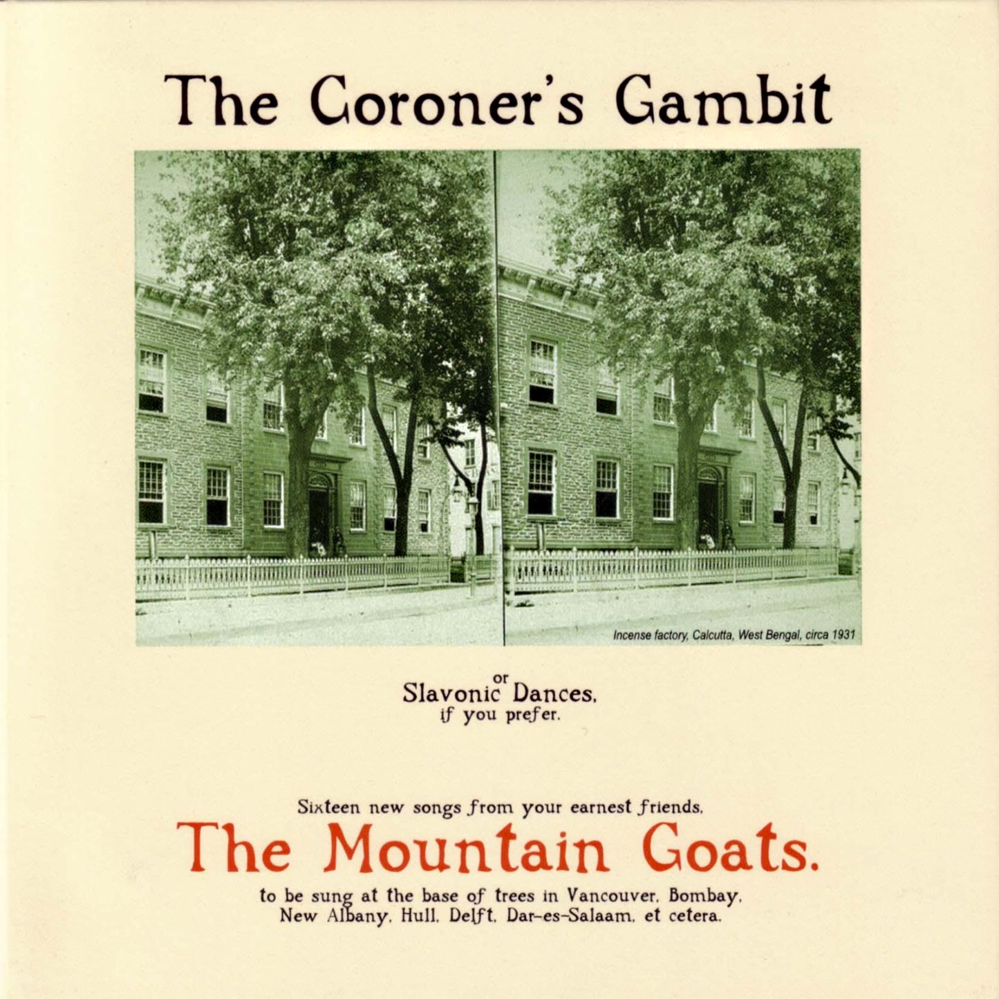 The Mountain Goats - The Coroner's Gambit [LP]
