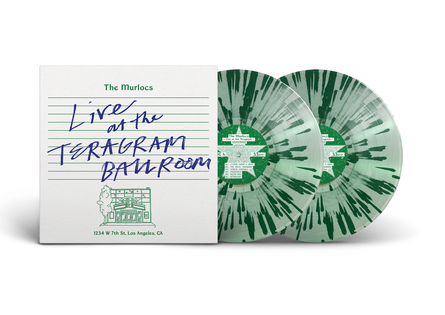 The Murlocs - Live at The Teragram Ballroom [Green Splatter Vinyl]