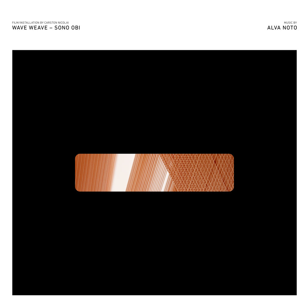 Alva Noto - Wave Weave - Sono Obi