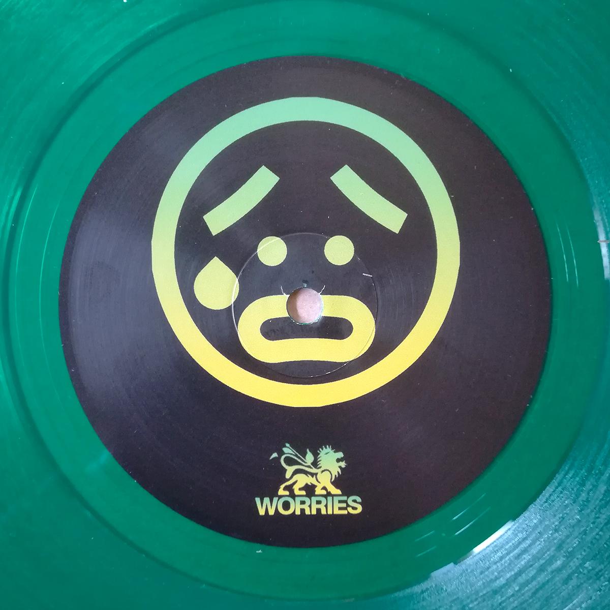 Unknown - The Worries / Bam Bam [clear green vinyl]