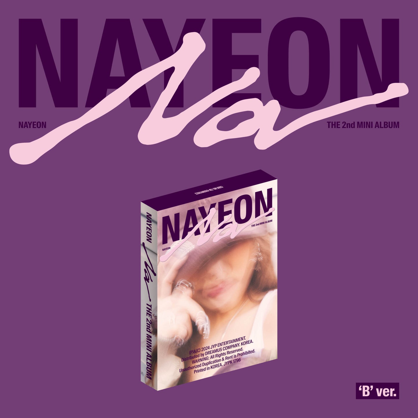 NAYEON (TWICE) - NA (‘B’ ver.) [CD]