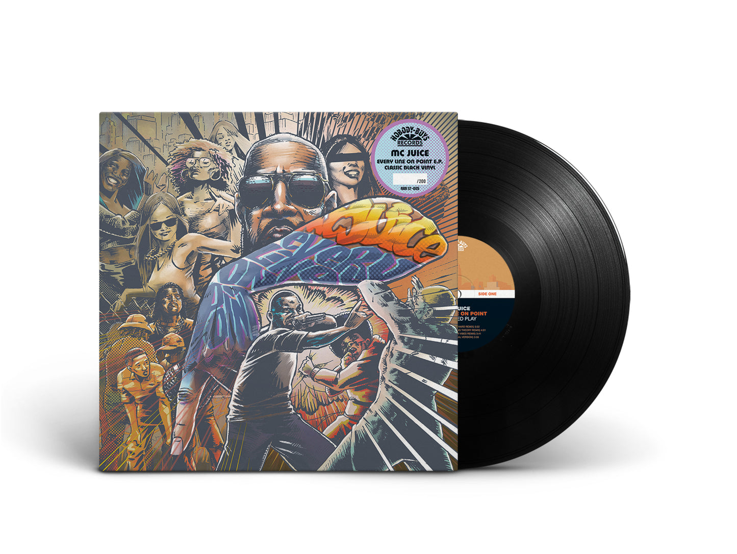 MC Juice - Every Line on Point EP [Black Vinyl]