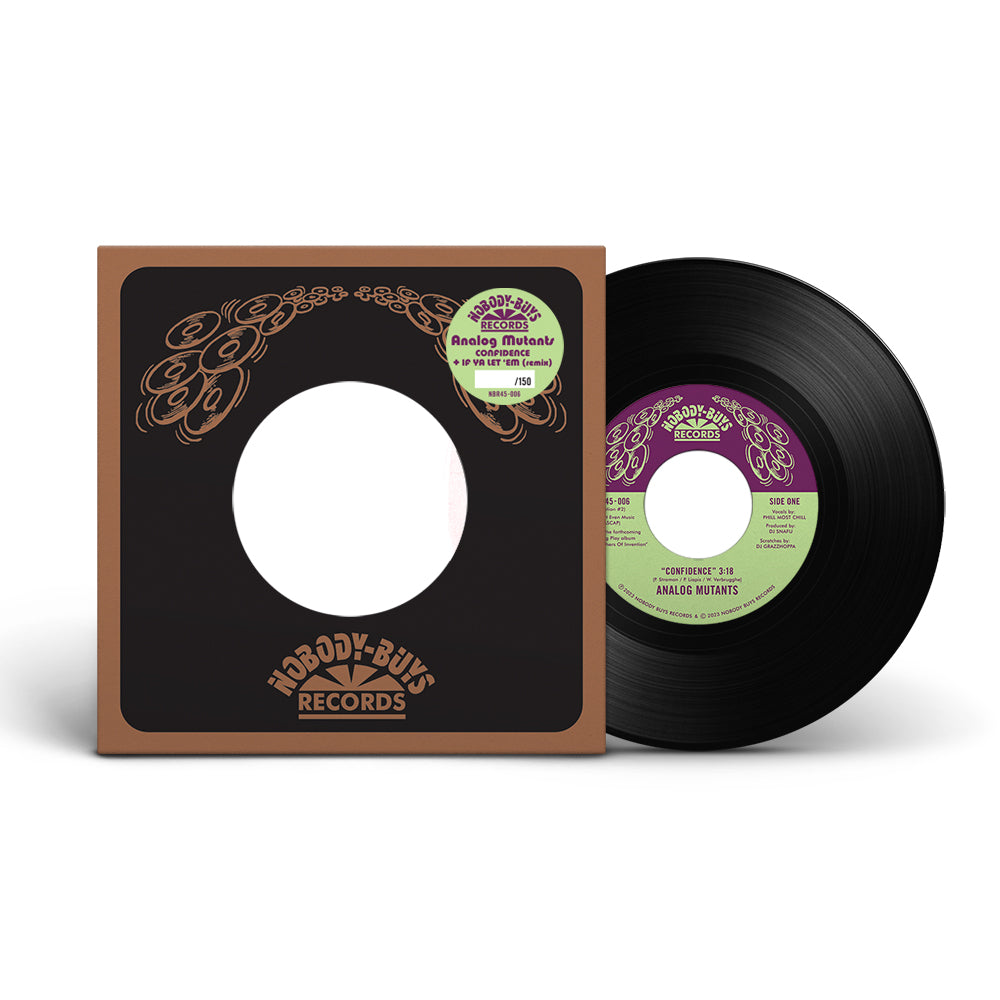Analog Mutants ft Phil Most Chill - Confidence [7" Black Vinyl]