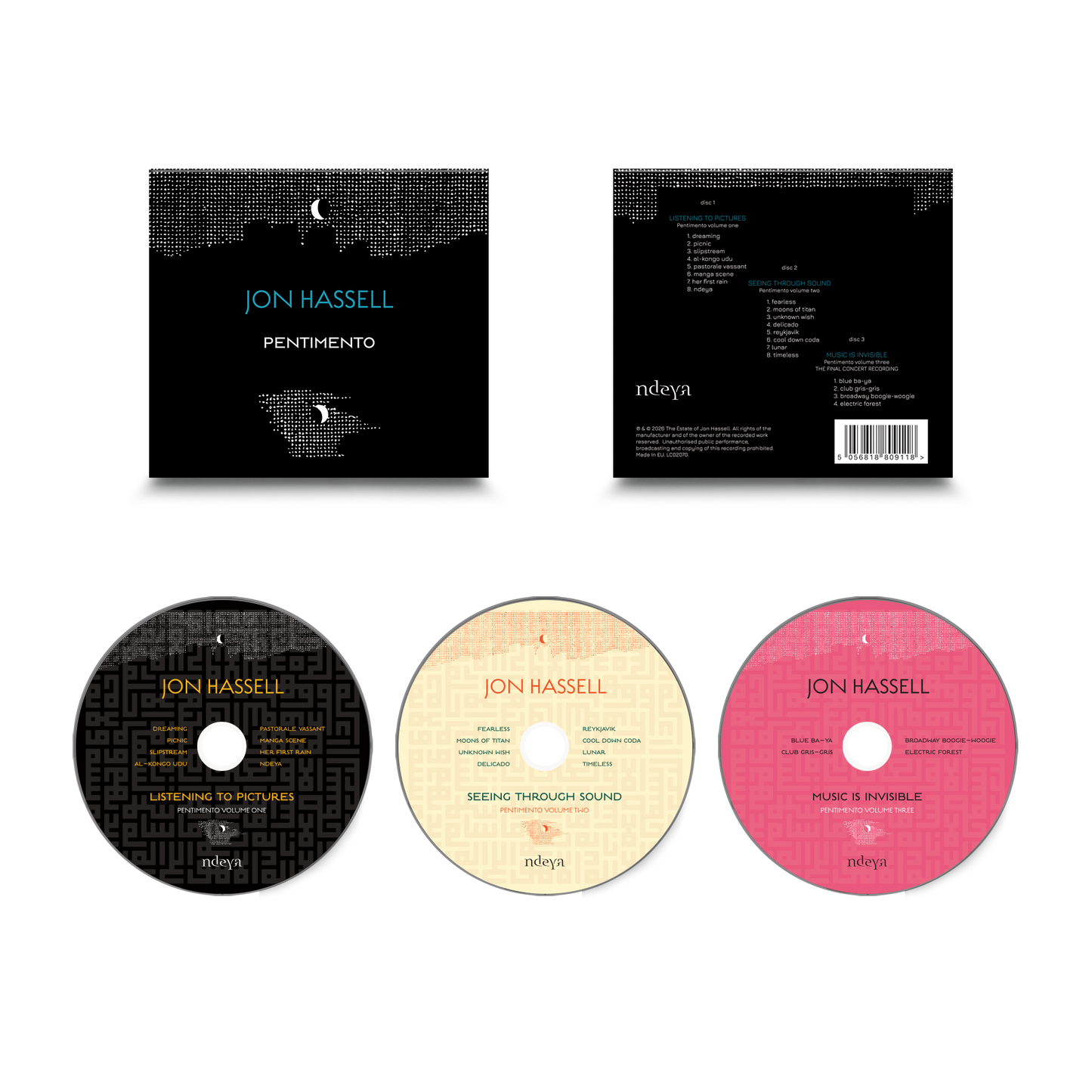 Jon Hassell - The Pentimento Trilogy [3CD]