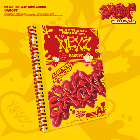 NEXZ - SAUCIN’ [CD - YELLOW Ver.]