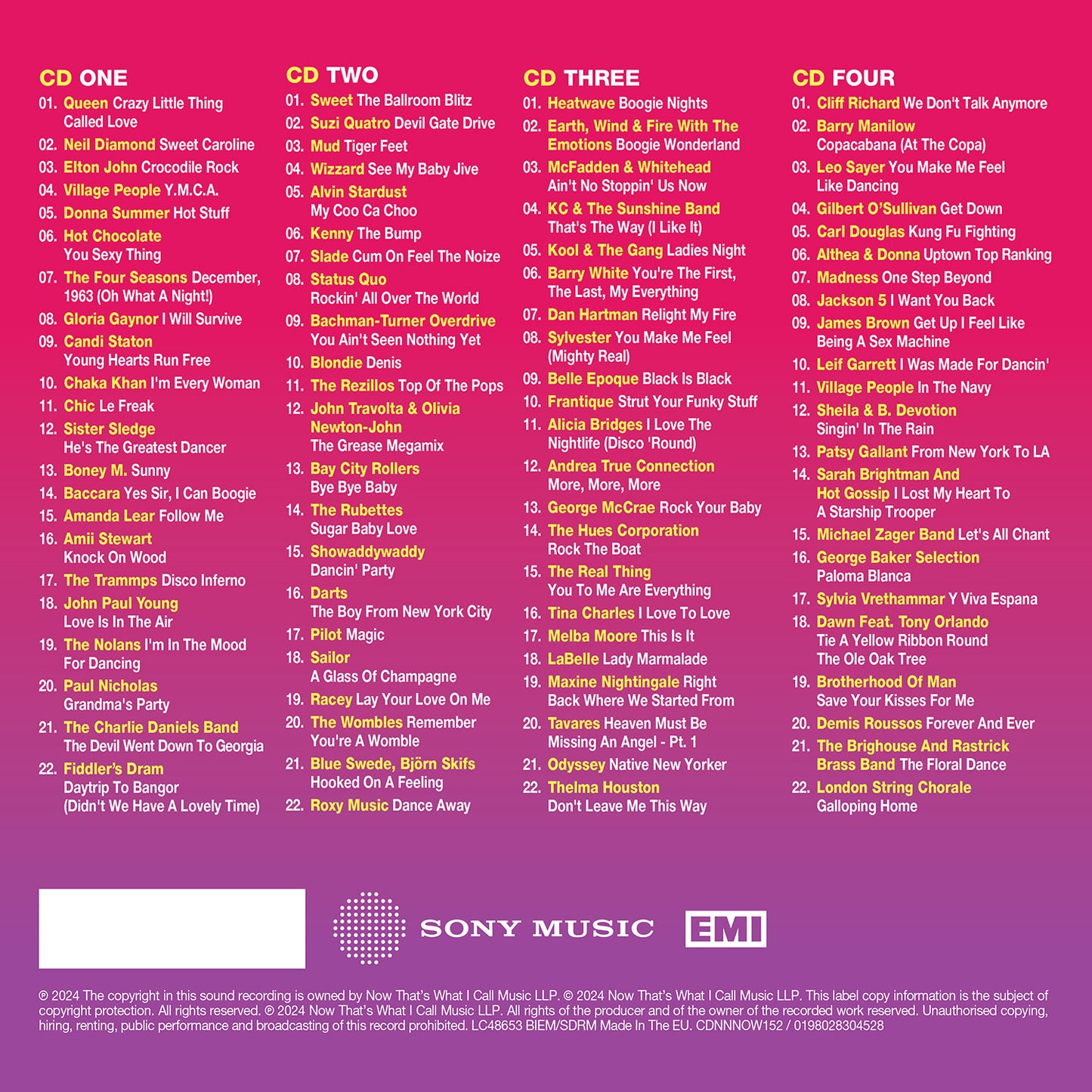 Various Artists - NOW That's What I Call A Massive Summer Party! [4CD]