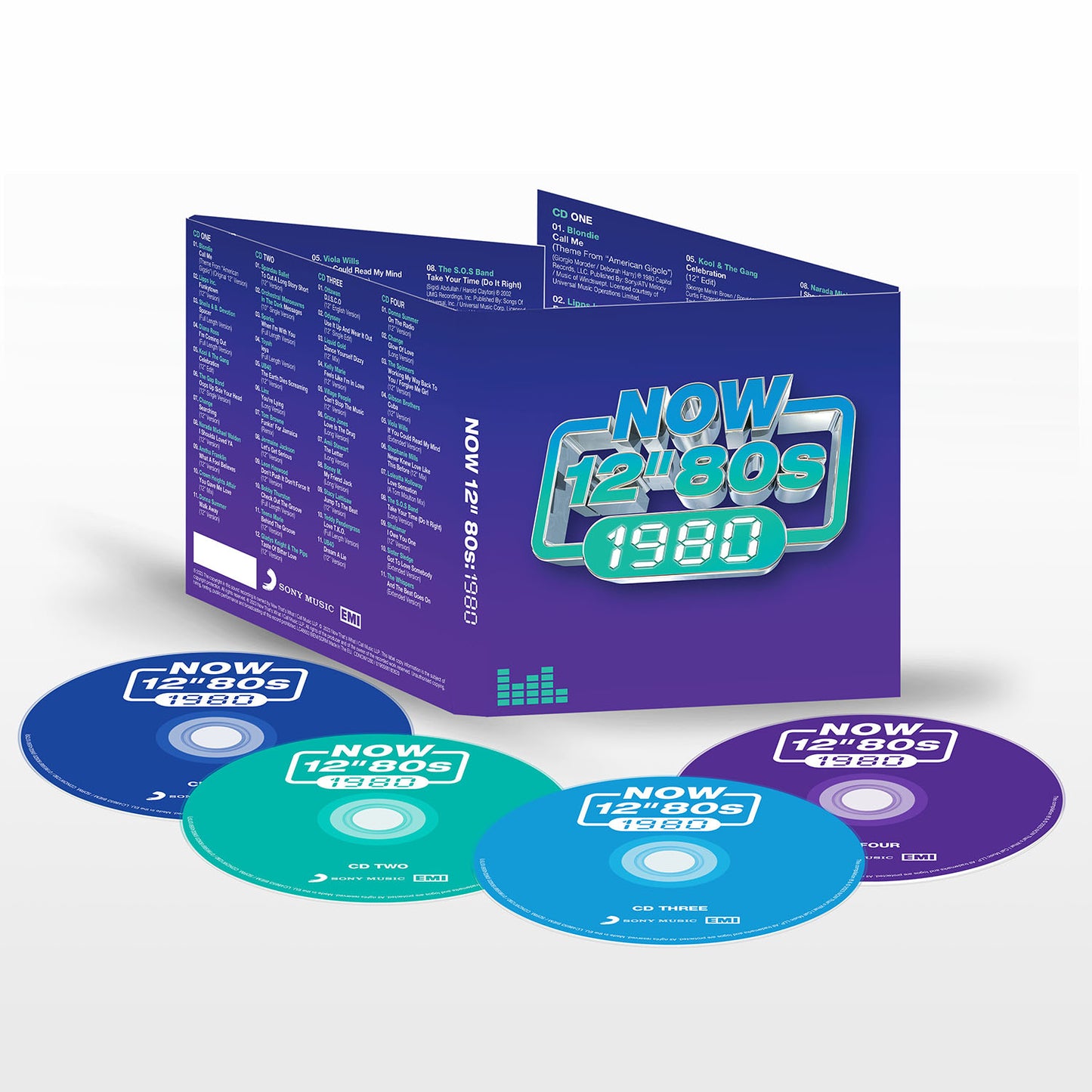 Various Artists - NOW 12" 80s: 1980 [4CD + DD]