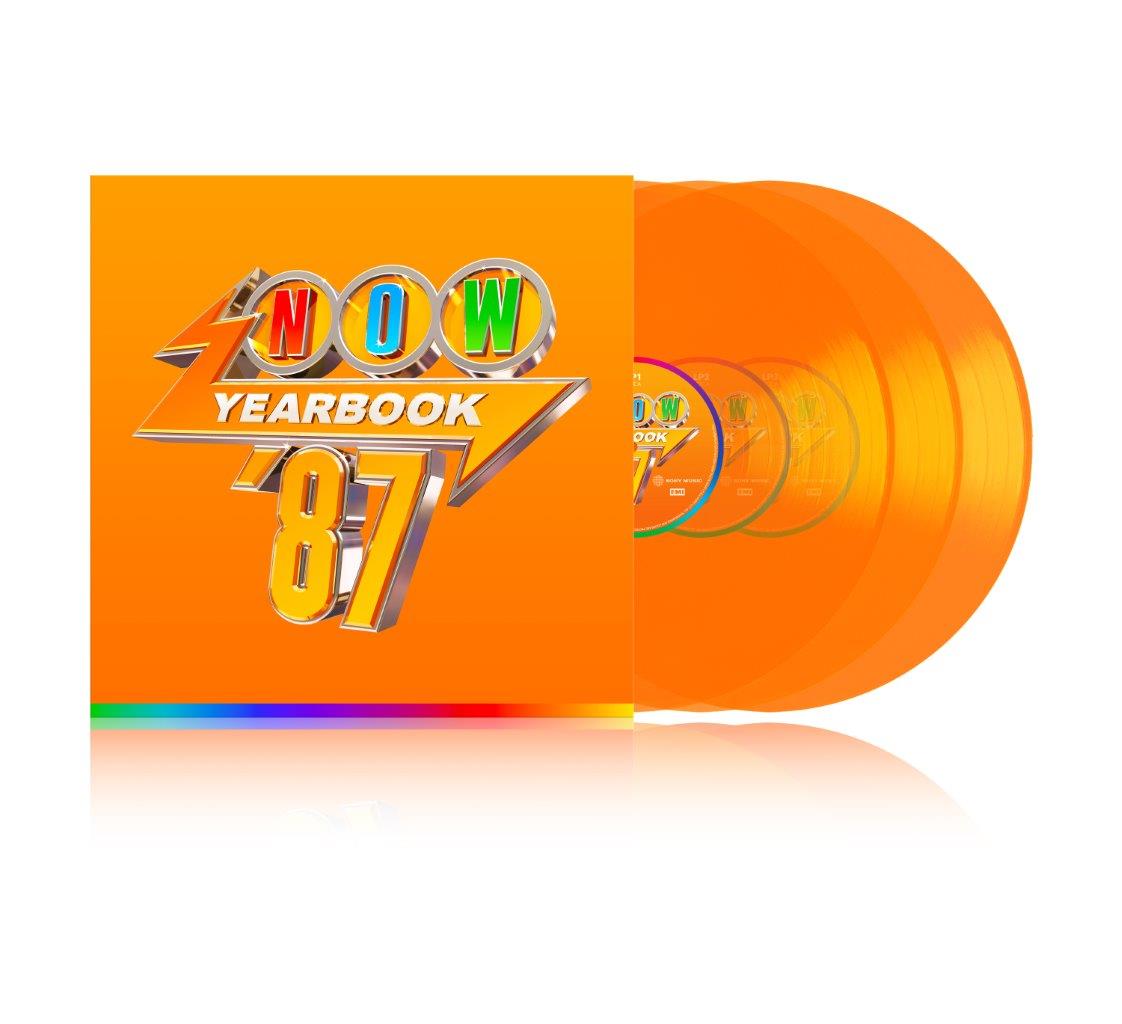 Various Artists - NOW Yearbook 1987 [3LP Translucent Orange Vinyl]