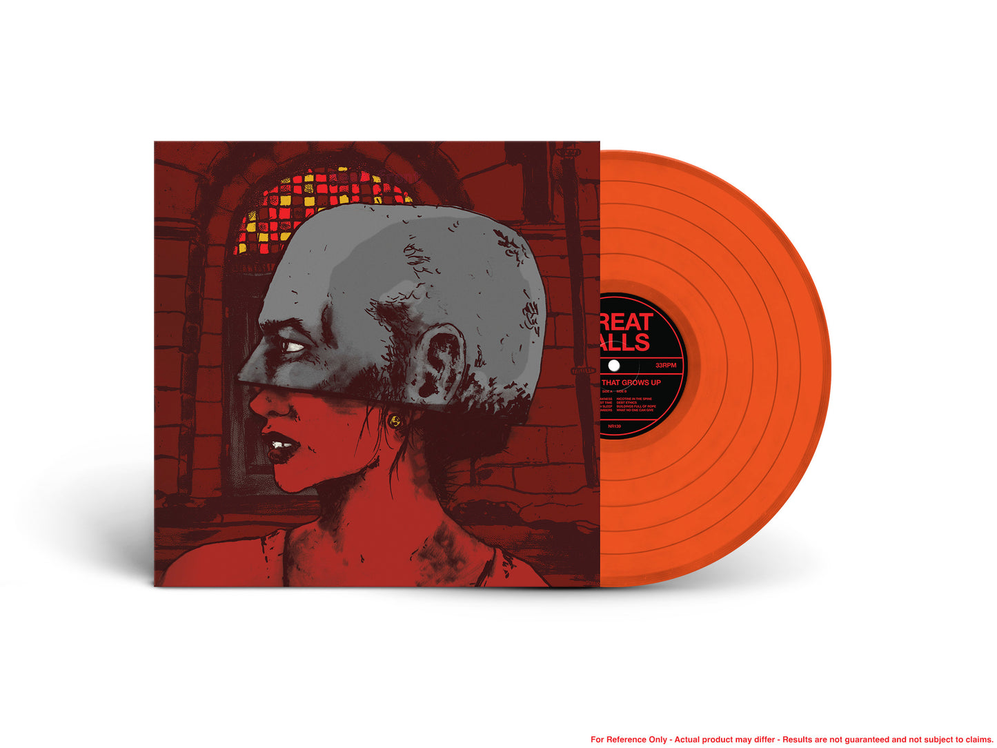 GREAT FALLS - THE BITE THAT GROWS UP [NEON ORANGE VINYL]