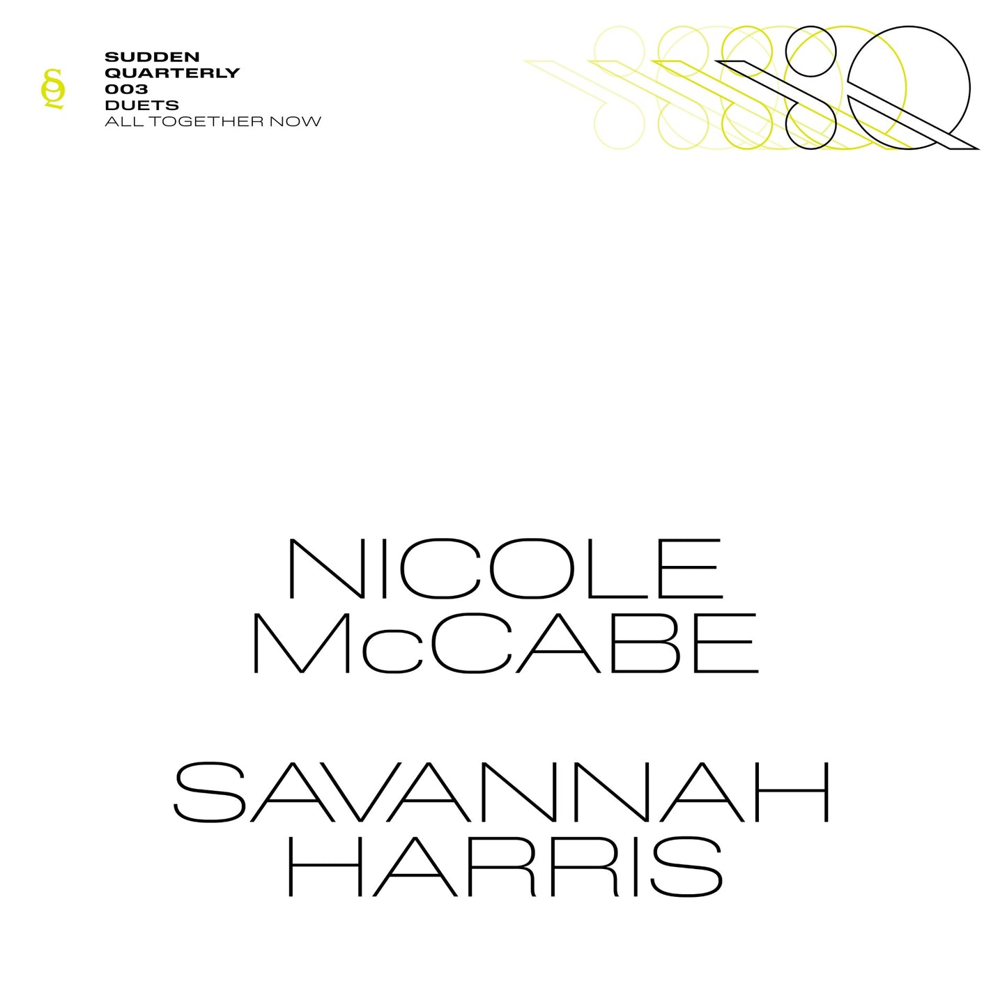 Nicole McCabe & Savannah Harris - All Together Now
