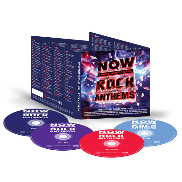 Various Artists - NOW That’s What I Call Rock Anthems [4CD]