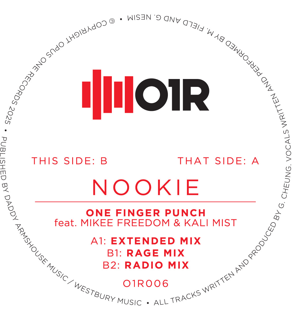 Nookie Featuring Mikee Freedom & Kali Mist - One Finger Punch