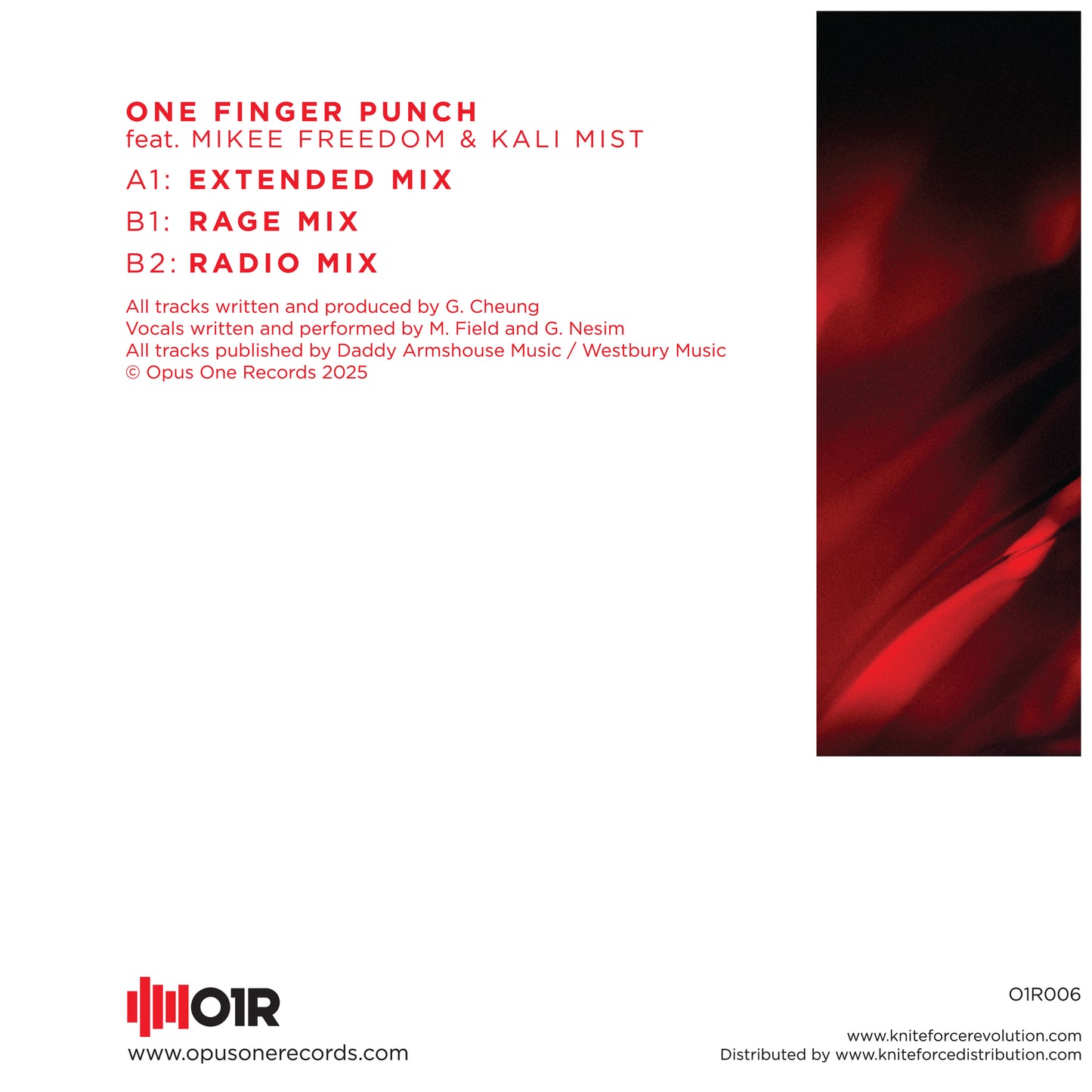 Nookie Featuring Mikee Freedom & Kali Mist - One Finger Punch