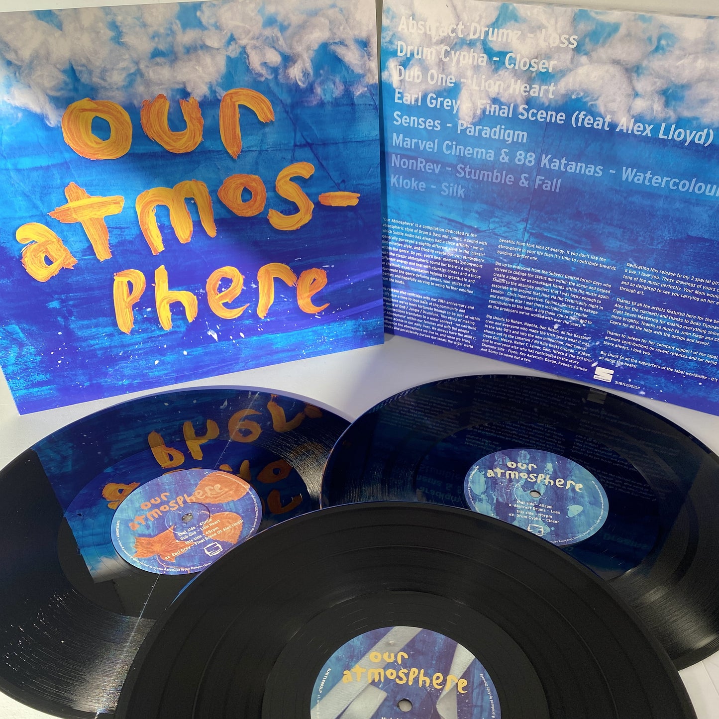 Various Artists - Our Atmosphere LP (3x12" Vinyl)