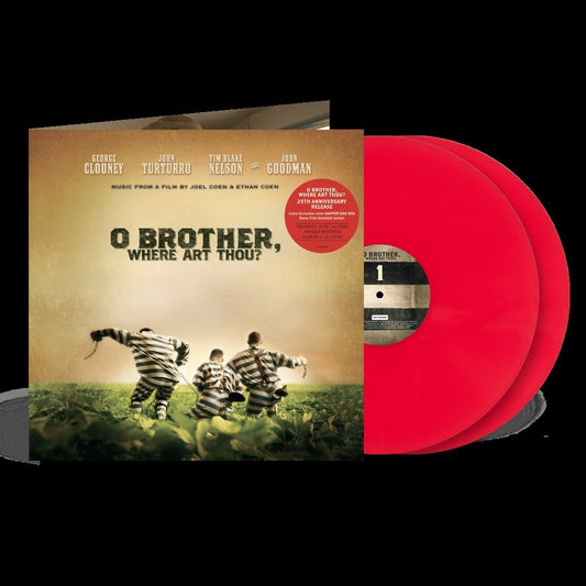 OST - O Brother, Where Art Thou? Soundtrack (25 Year Anniversary Edition) (Dapper Dan Indies Exclusive) [2LP Red]