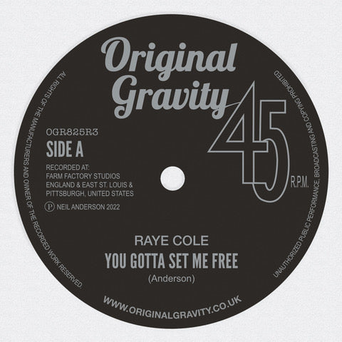 Raye Cole / Rachel Maxann - You Gotta Set Me Free [7" Vinyl]