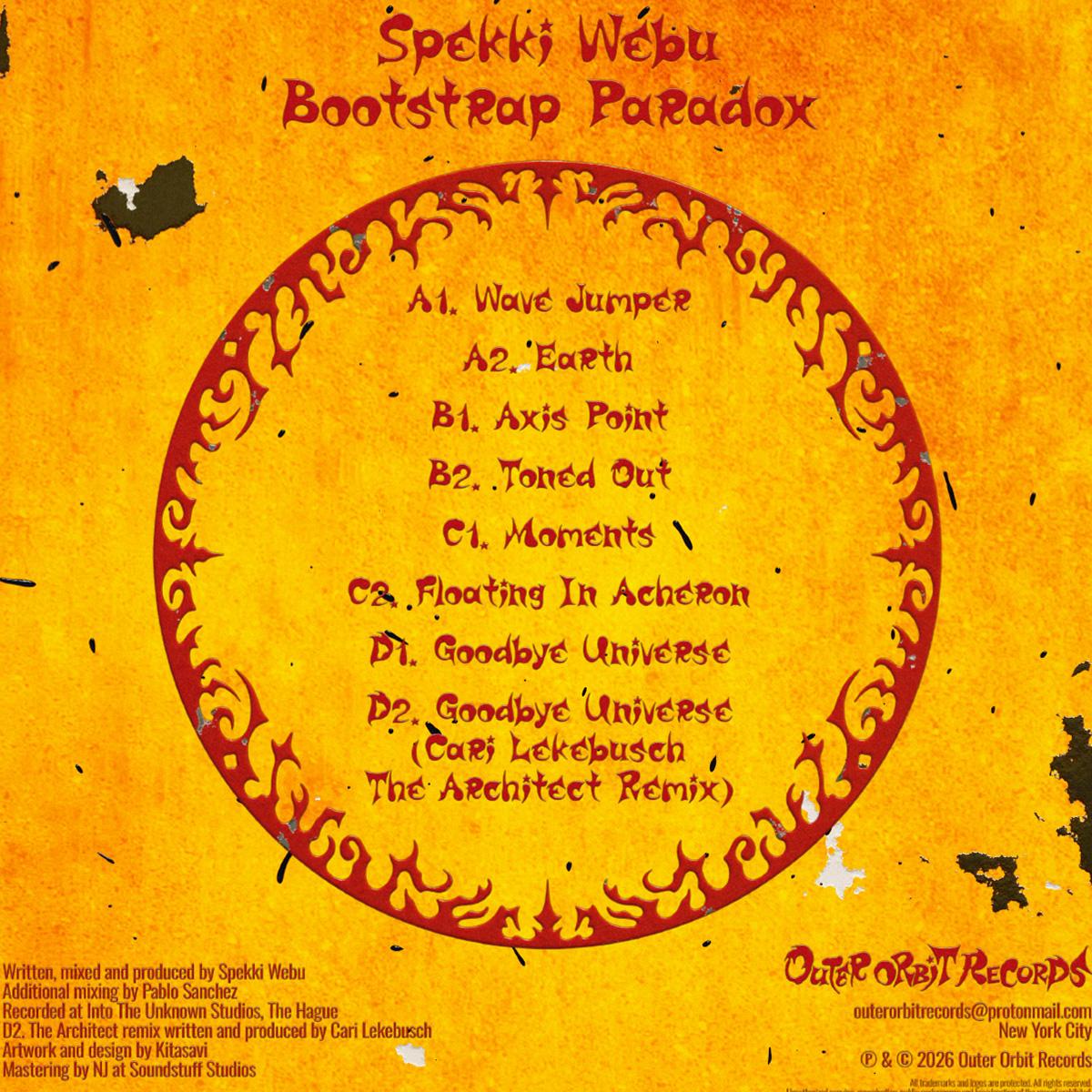 Spekki Webu - Bootstrap Paradox [printed sleeve]