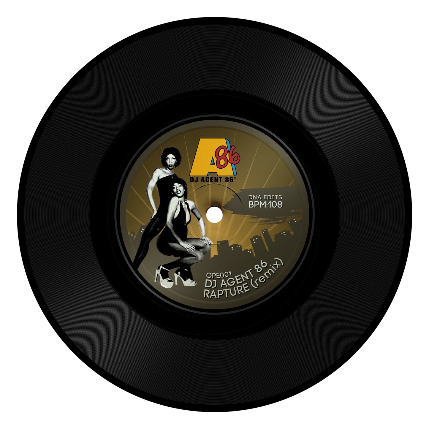 Dj Agent 86 - All About Money/Rapture [7" Vinyl]