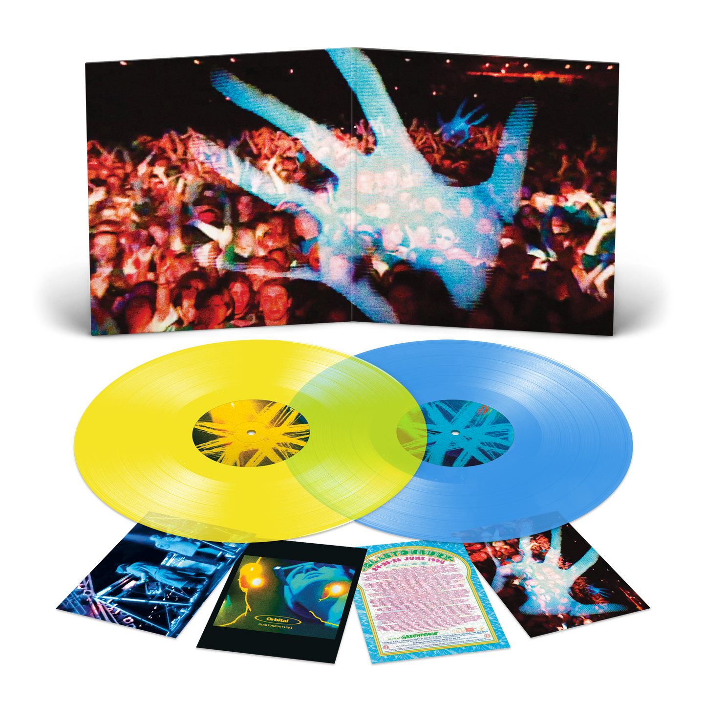 Orbital - Glastonbury 1994 [2LP Transparent Yellow & Blue]
