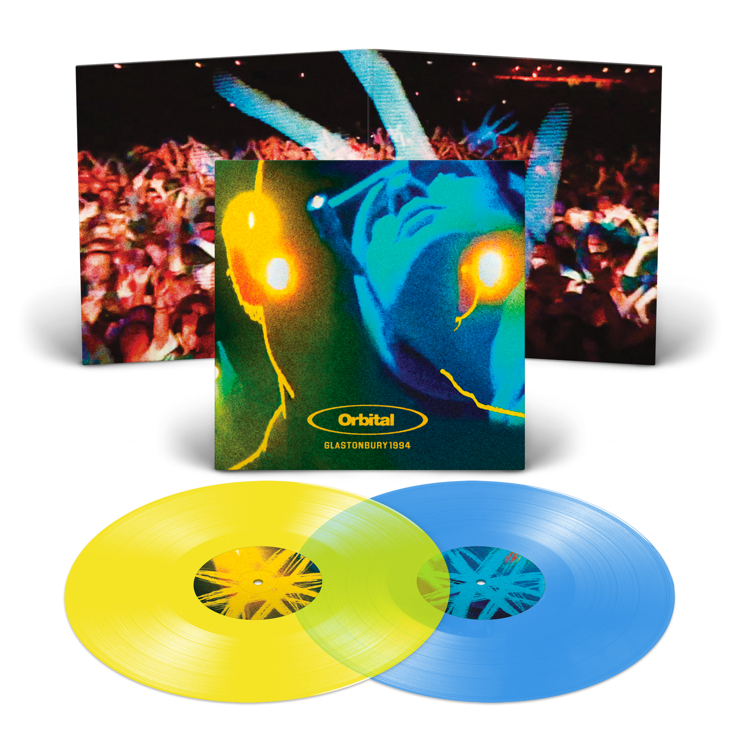 Orbital - Glastonbury 1994 [2LP Transparent Yellow & Blue]