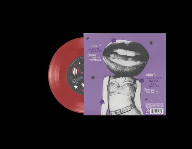 Olivia Rodrigo - drivers license / Burning Down the House [7" Red Translucent Vinyl]