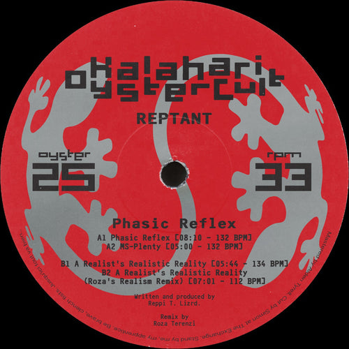 Reptant - Phasic Reflex EP (ONE PER PERSON)