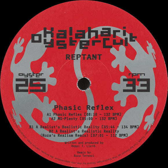 Reptant - Phasic Reflex EP (ONE PER PERSON)