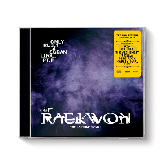 Raekwon - Only Built 4 Cuban Linx... Pt. II - THE INSTRUMENTALS, Shaolin Noir Edition [CD]