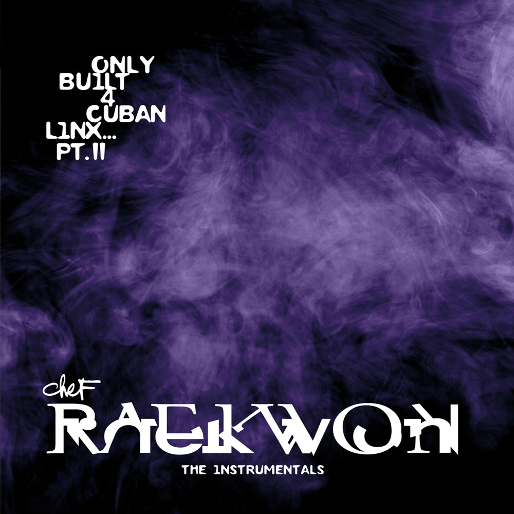 Raekwon - Only Built 4 Cuban Linx... Pt. II - THE INSTRUMENTALS, Shaolin Noir Edition [CD]