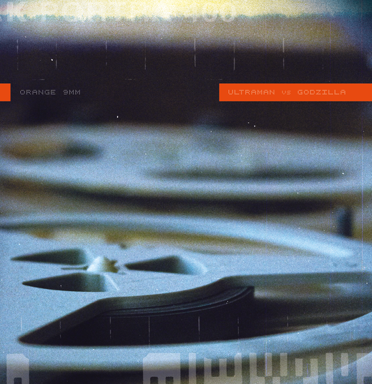 Orange 9mm – Ultraman vs Godzilla [LP Orange w/ Red Haze & Etched B-side]