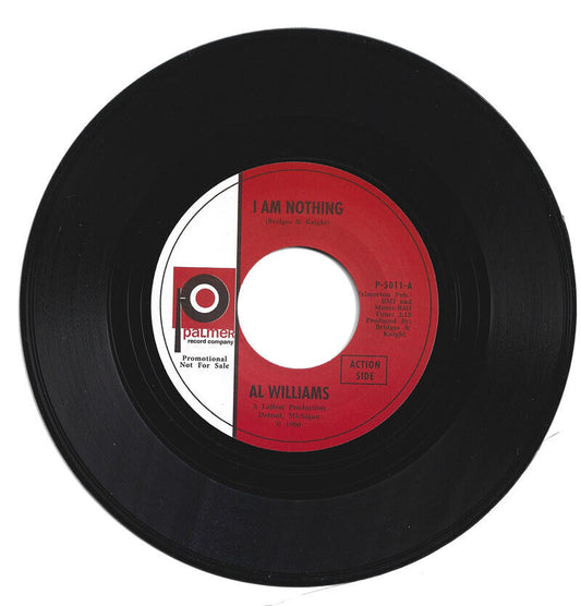 AL WILLIAMS - I AM NOTHING [single sided]