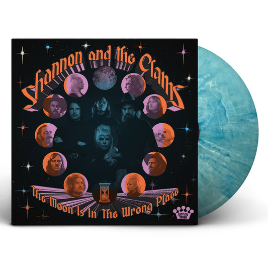 Shannon & The Clams - The Moon Is In The Wrong Place [Blue Splatter Vinyl LP]