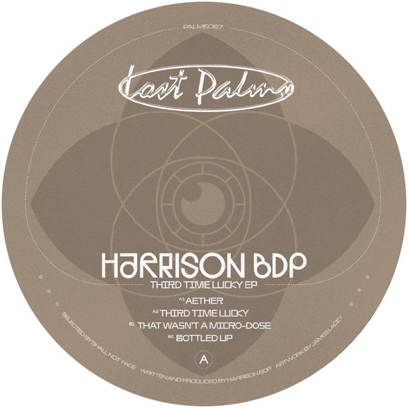 Harrison BDP - Third Time Lucky EP [white vinyl / label sleeve]