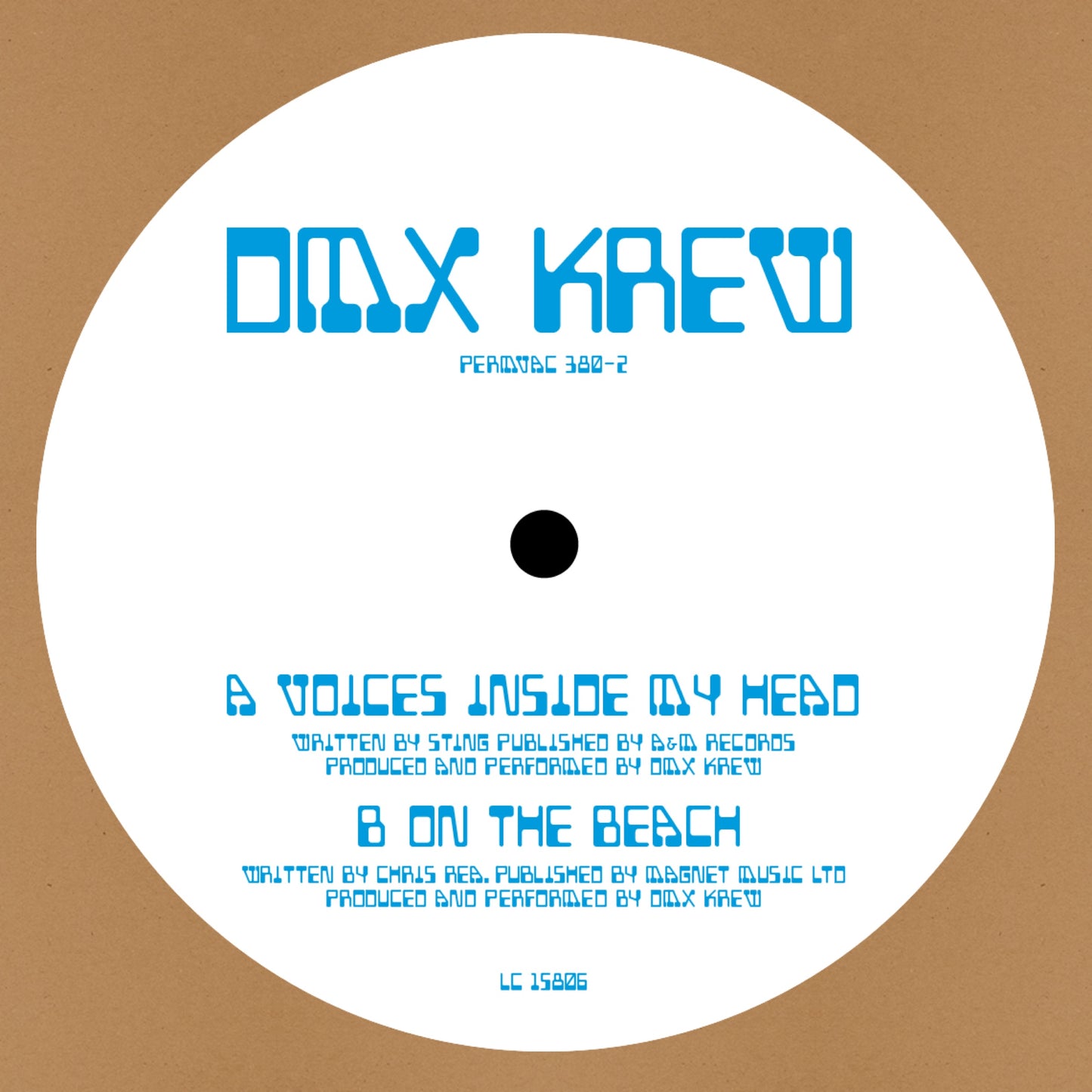 DMX KREW - Voices Inside My Head / On The Beach [10" Vinyl]