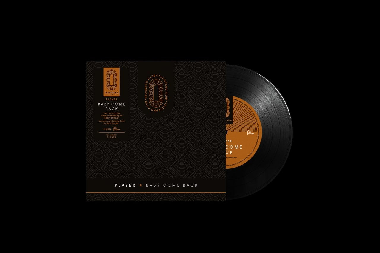 Player - Baby Come Back / Love Is Where You Find It (Thousand Club) [7" LIMITED EDITION]