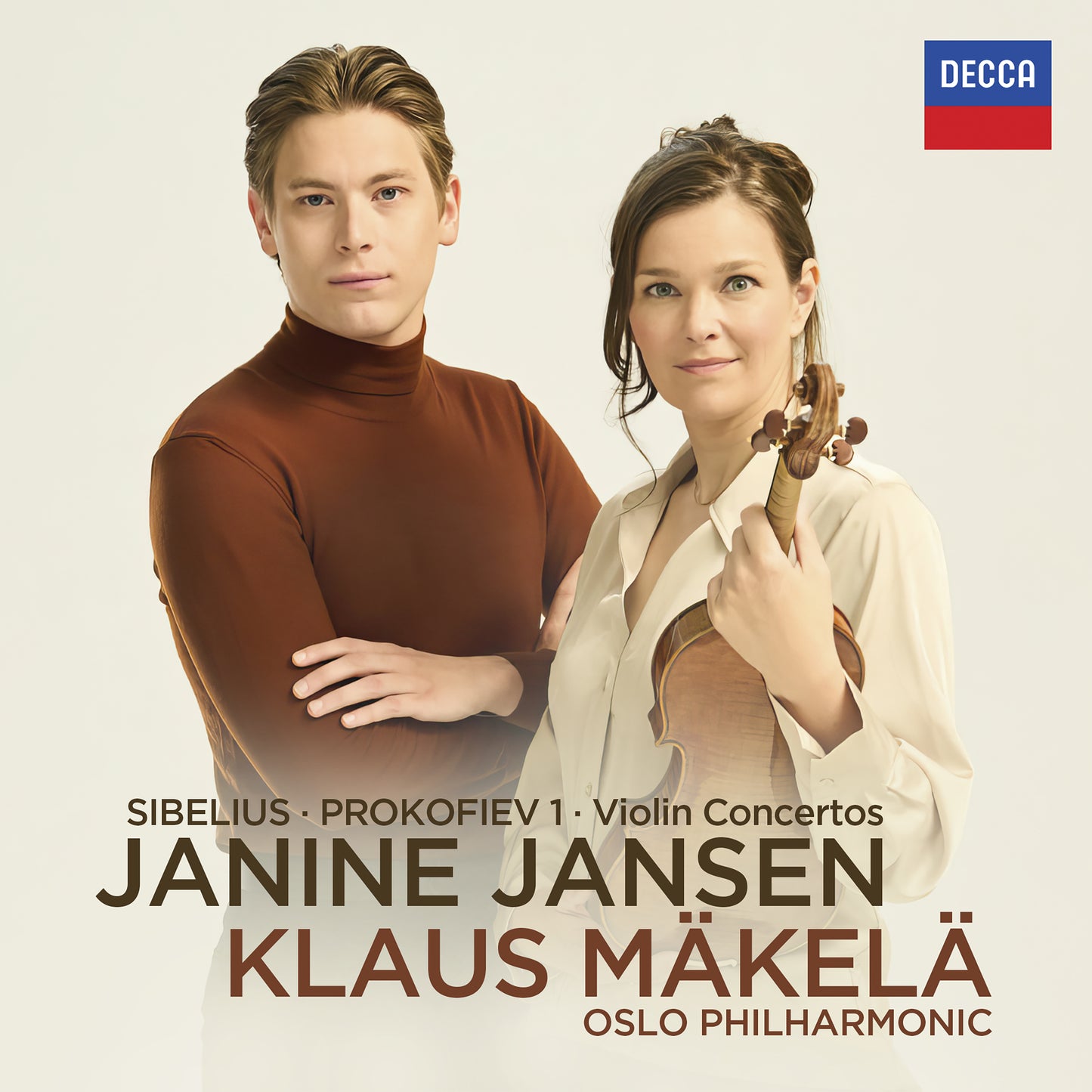 Janine Jansen & Klaus Mäkela - Sibelius - Prokofiev 1 - Violin Concertos [CD]