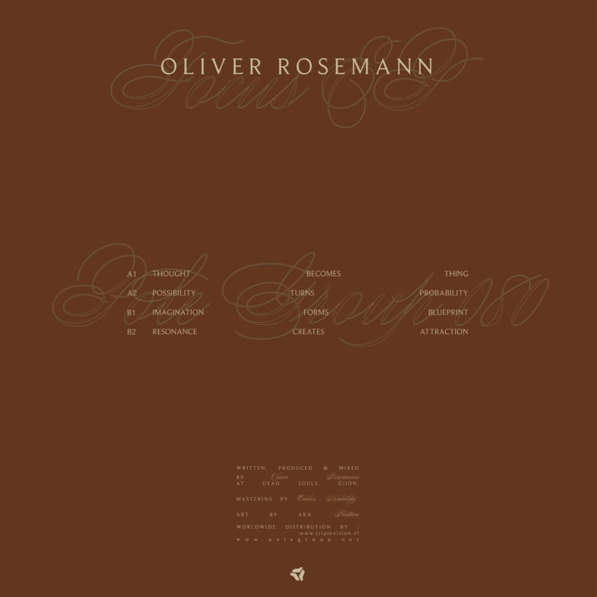 Oliver Roseman - Focus EP