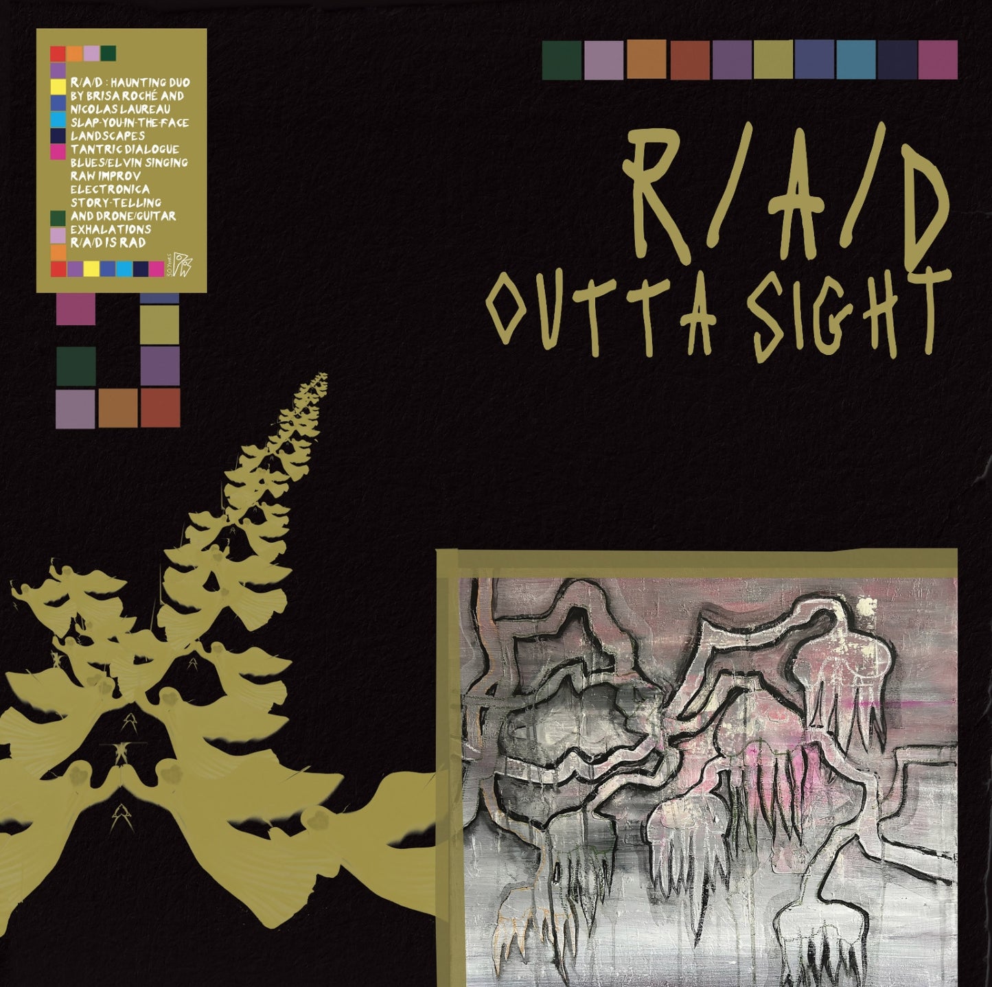 R/A/D (Brisa Roché et Nicolas Laureau) - Outta Sight [CD]