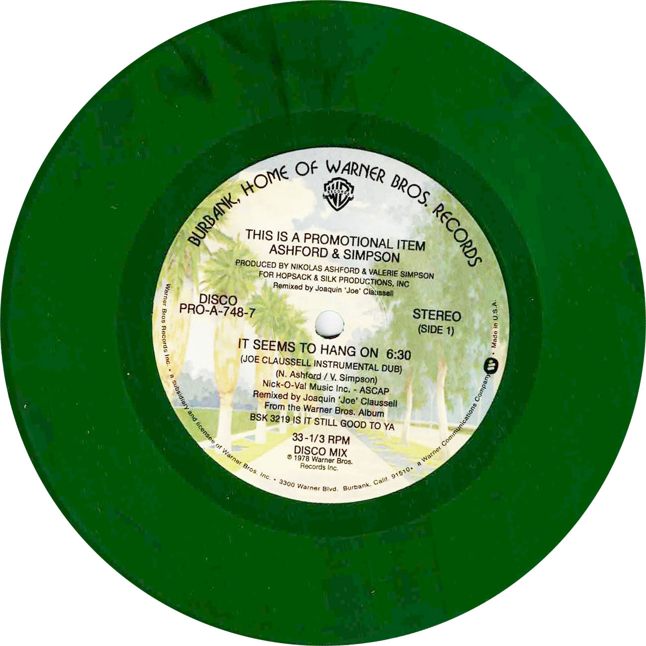 Ashford & Simpson - It Seems To Hang On [7" Vinyl]