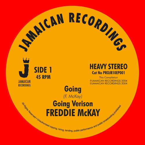 Freddie McKay/Ronnie Davis - Going / Tonight [10" Vinyl]