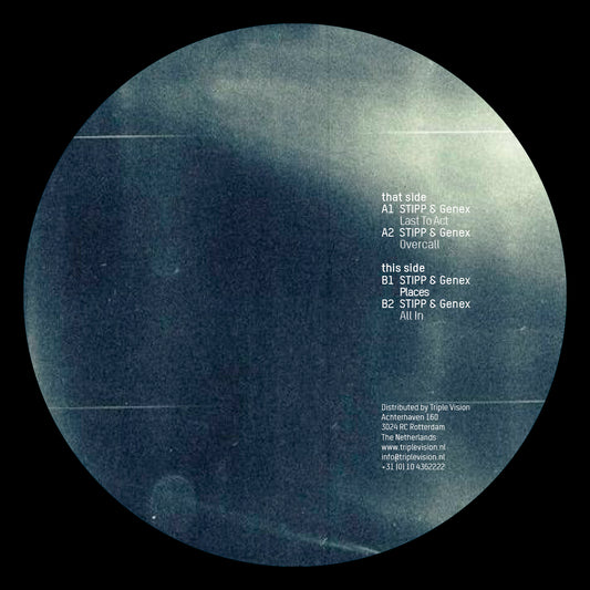 STIPP / Genex - Overcall [White vinyl, Label Sleeve]