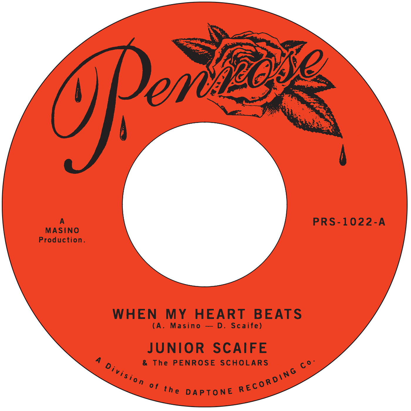 Junior Scaife - When My Heart Beats b/w Moment To Moment [7" Vinyl]
