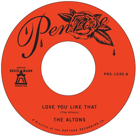 THE ALTONS - LOVE YOU LIKE THAT/ I TRY I TRY [7" Vinyl]