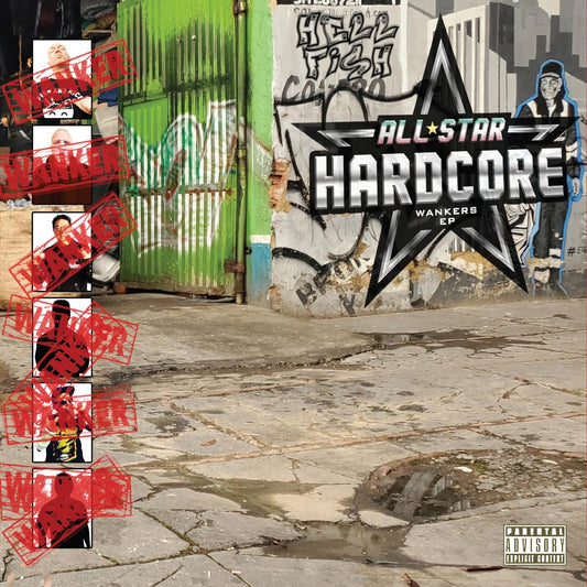 Hellfish - Allstar Wankers EP [printed sleeve / incl. dl code]